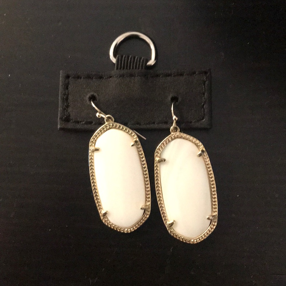 Kendra Scott Elle Earrings in White